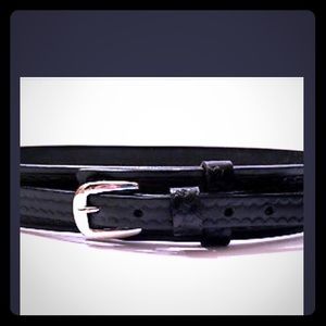 GentlyUsed Guide Gear Black Leather Belt. Size: 40